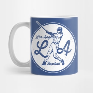 Vintage LA Baseball Mug